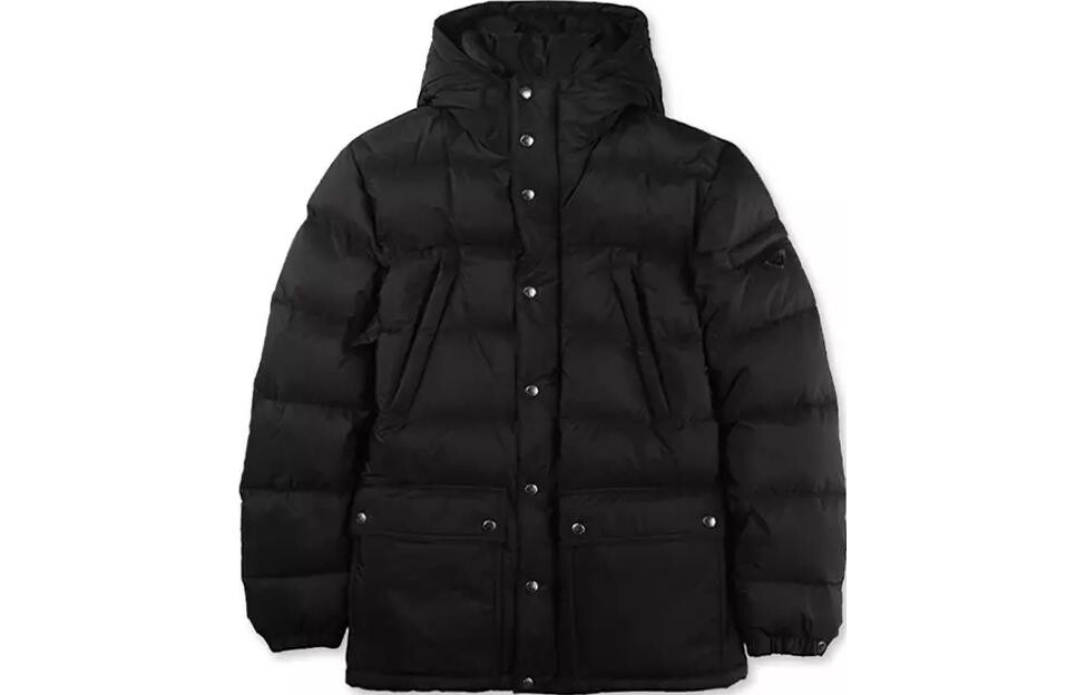 Куртка мужская Prada Triangle Logo с капюшоном, черный
Куртка мужская Prada Triangle Logo с капюшоном, черный