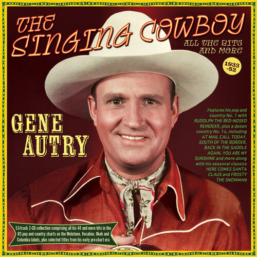CD диск Autry, Gene: Gene Autry - The Singing Cowboy: All The Hits And More 1933-52
CD диск Autry, Gene: Gene Autry - The Singing Cowboy: All The Hits And More 1933-52