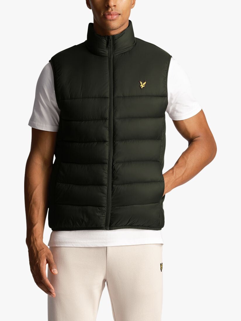 Ватный жилет Lyle & Scott, оливковое, Зеленый, Ватный жилет Lyle & Scott, оливковое 
Ватный жилет Lyle & Scott, оливковое, Зеленый, Ватный жилет Lyle & Scott, оливковое