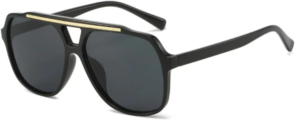 Винтажные женские солнцезащитные очки с двойной перемычкой, модные сине-желтые очки с защитой от УФ-излучения, мужские солнцезащитные очки с градиентом VRTRFFTR, Black Gray
Винтажные женские солнцезащитные очки с двойной перемычкой, модные сине-желтые очки с защитой от УФ-излучения, мужские солнцезащитные очки с градиентом VRTRFFTR, Black Gray