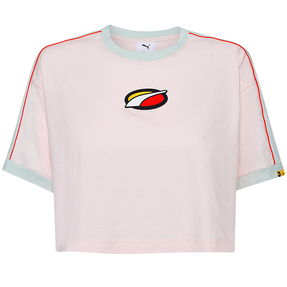 Укороченная женская футболка PUMA x RANDOMEVENT
Укороченная женская футболка PUMA x RANDOMEVENT