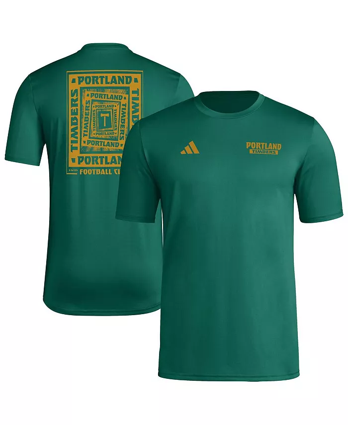 Мужская зеленая футболка Portland Timbers Local Wrap adidas
Мужская зеленая футболка Portland Timbers Local Wrap adidas