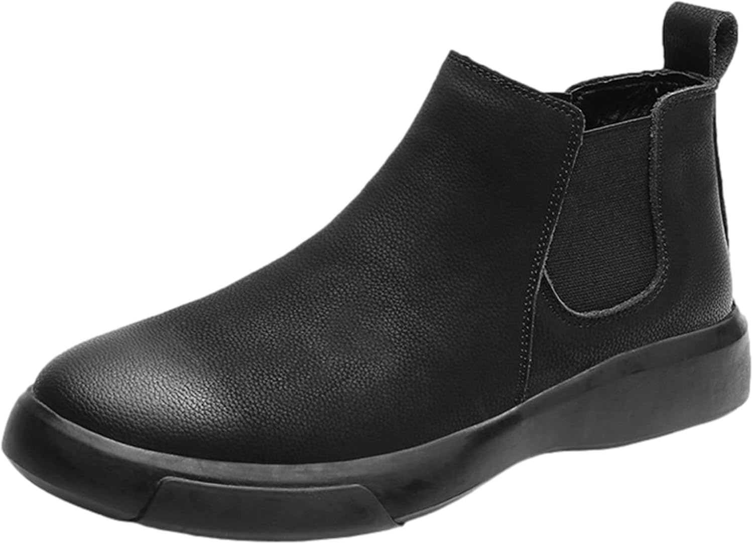 Мужские ботинки челси Rismart, ботильоны, без шнурков, повседневная кожаная обувь для дома и улицы, черный
Мужские ботинки челси Rismart, ботильоны, без шнурков, повседневная кожаная обувь для дома и улицы, черный