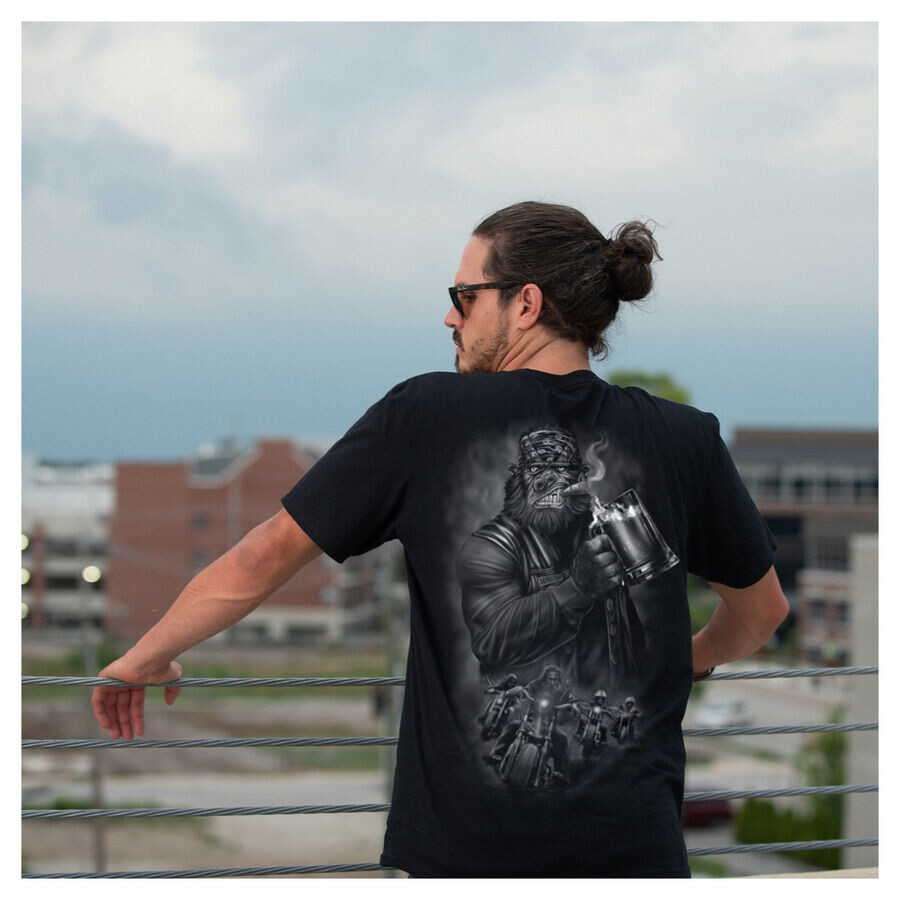 Футболка с пивом Горилла Lethal Threat, черный
Футболка с пивом Горилла Lethal Threat, черный