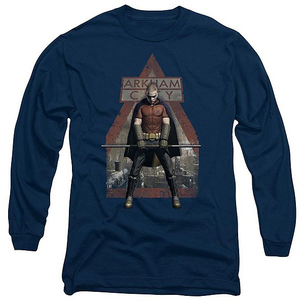 Футболка с длинным рукавом Batman Arkham City Arkham Robin Licensed Character
Футболка с длинным рукавом Batman Arkham City Arkham Robin Licensed Character