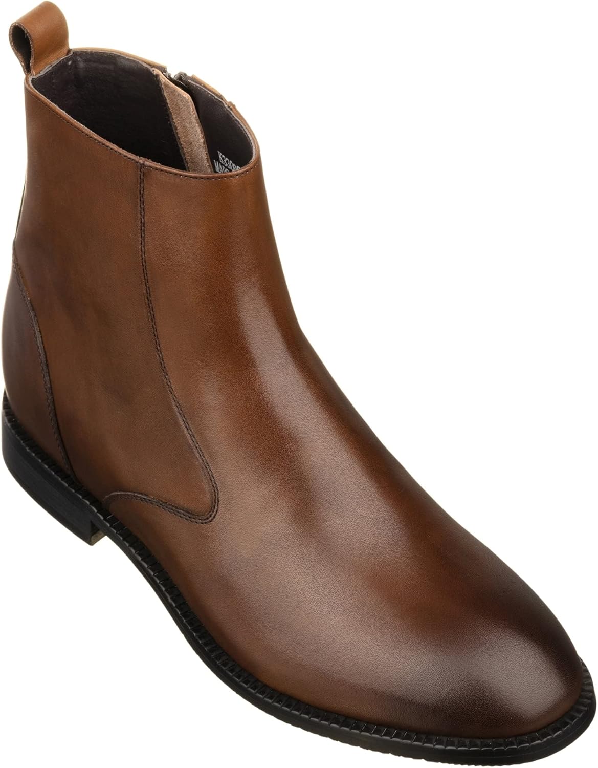 Мужские невидимые увеличивающие рост туфли TOTO - черные кожаные ботинки челси без шнурков - прибавка к росту 7 см - K33092 - размер 9 D(M) US
Мужские невидимые увеличивающие рост туфли TOTO - черные кожаные ботинки челси без шнурков - прибавка к росту 7 см - K33092 - размер 9 D(M) US