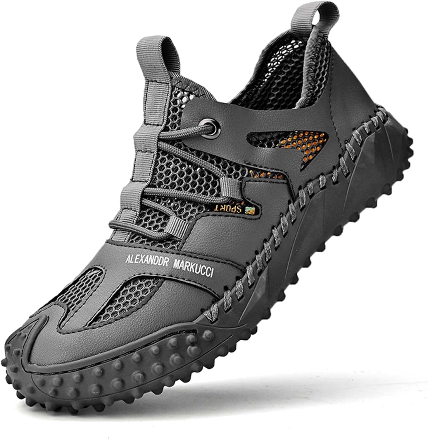 Мужские сандалии с закрытым носком - летние спортивные сандалии - повседневные дышащие сандалии из сетки ручной работы - повседневные кроссовки - быстро сохнущие пляжные сандалии - уличная нескользящая обувь для походов и альпинизма Dzbajrqm, се...
Мужские сандалии с закрытым носком - летние спортивные сандалии - повседневные дышащие сандалии из сетки ручной работы - повседневные кроссовки - быстро сохнущие пляжные сандалии - уличная нескользящая обувь для походов и альпинизма Dzbajrqm, се...