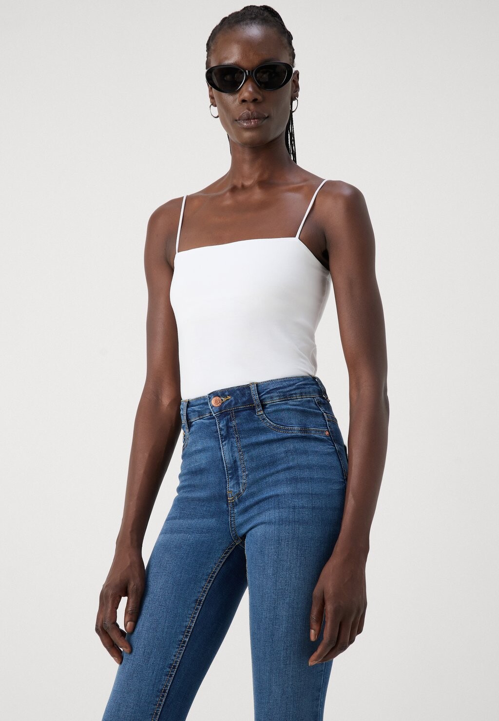 Джинсы облегающие Gina Tricot Tall, темно-синий деним
Джинсы облегающие Gina Tricot Tall, темно-синий деним