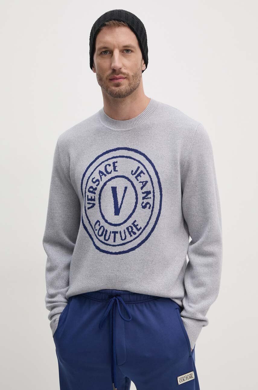 Шерстяной свитер Versace Jeans Couture, синий
Шерстяной свитер Versace Jeans Couture, синий