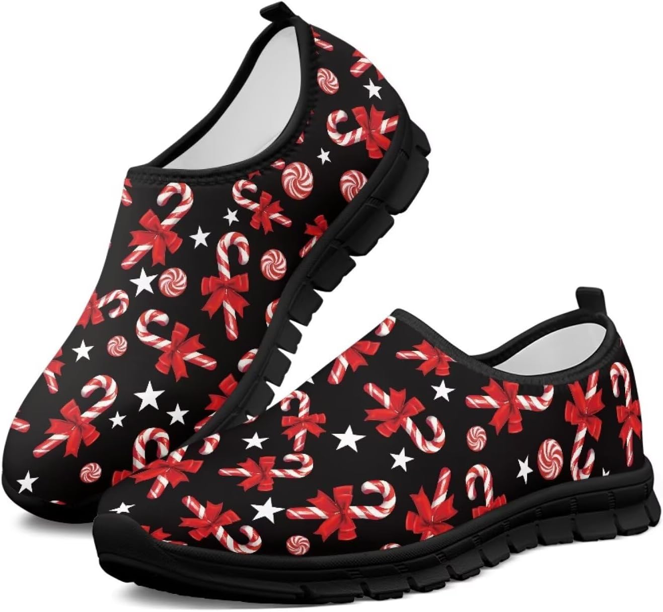 Рождественские кроссовки для женщин для бега по дороге, ходьбы и тенниса, дышащие легкие обувь, подарок для семьи Chririnla, Bow Candy Cane
Рождественские кроссовки для женщин для бега по дороге, ходьбы и тенниса, дышащие легкие обувь, подарок для семьи Chririnla, Bow Candy Cane