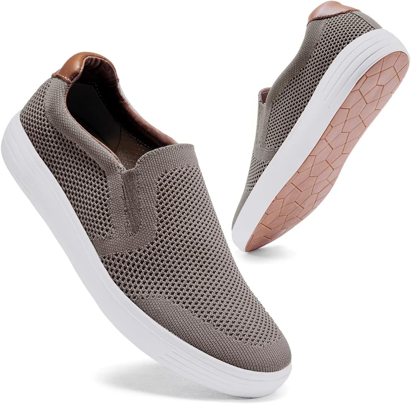 Мужские слипоны konhill - повседневные трикотажные лоферы, кроссовки для ходьбы, вождения, работы с памятью формы и подошвой из пены для скейтборда, хаки
Мужские слипоны konhill - повседневные трикотажные лоферы, кроссовки для ходьбы, вождения, работы с памятью формы и подошвой из пены для скейтборда, хаки