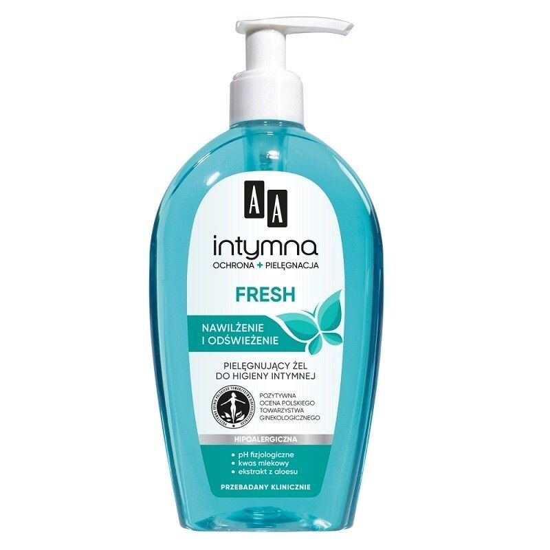 AA Intymna Ochrona&Pielęgnacja Fresh гель для интимной гигиены, 300 ml
AA Intymna Ochrona&Pielęgnacja Fresh гель для интимной гигиены, 300 ml