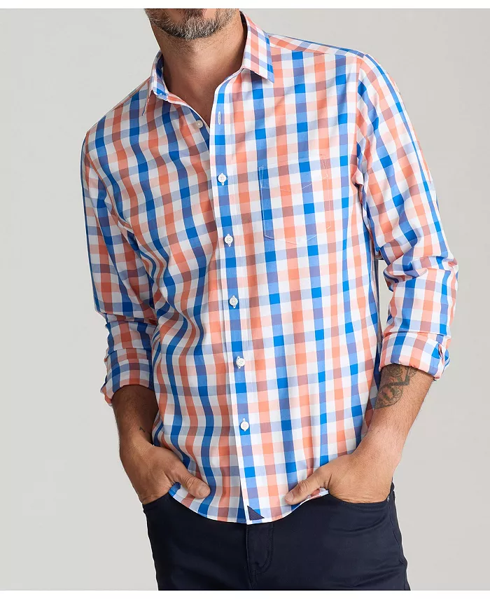 Мужская классическая рубашка Hudson без складок на пуговицах UNTUCKit, оранжевый
Мужская классическая рубашка Hudson без складок на пуговицах UNTUCKit, оранжевый