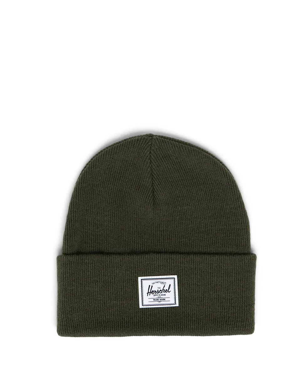 Вязаный ребристый зеленый унисекс-головной убор Herschel, оливковый
Вязаный ребристый зеленый унисекс-головной убор Herschel, оливковый