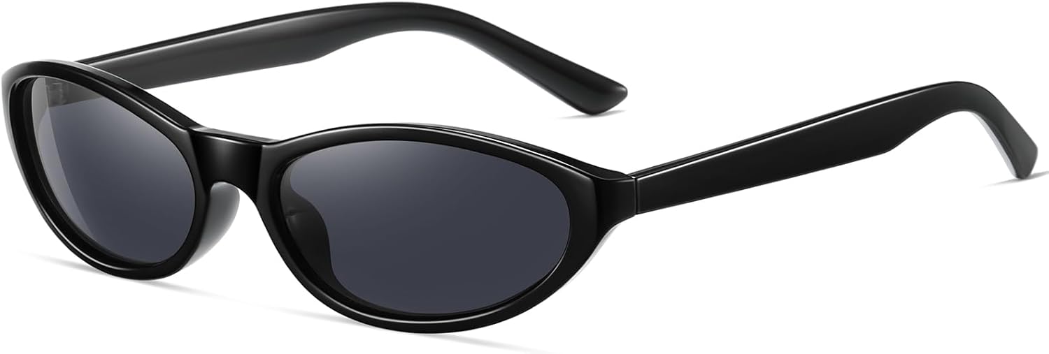 Солнцезащитные очки для женщин. Классические винтажные солнцезащитные очки в стиле ретро, овальные, модные очки 90-х годов, солнцезащитные очки с линзами UV400 CHAOSELF, Black+black
Солнцезащитные очки для женщин. Классические винтажные солнцезащитные очки в стиле ретро, овальные, модные очки 90-х годов, солнцезащитные очки с линзами UV400 CHAOSELF, Black+black