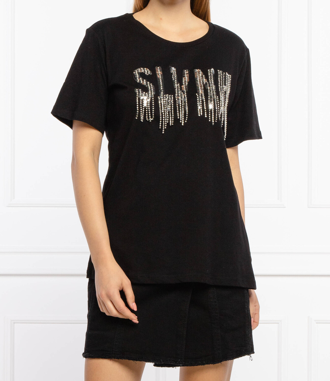 Футболка Silvian Heach regular fit, черный
Футболка Silvian Heach regular fit, черный