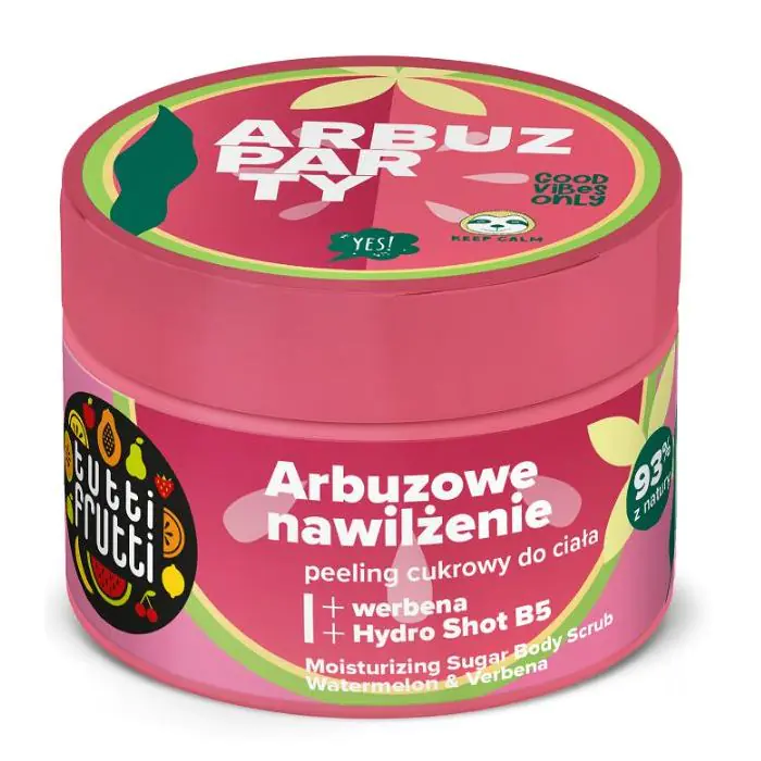 Набор косметики Tutti Frutti Exfoliante Corporal Hidratante Sandía + Vitamina B5 Farmona, 300 gr
Набор косметики Tutti Frutti Exfoliante Corporal Hidratante Sandía + Vitamina B5 Farmona, 300 gr