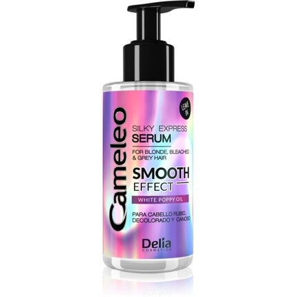 Cameleo Smooth Effect восстанавливающая сыворотка для светлых и седых волос - 145 мл Delia Cosmetics
Cameleo Smooth Effect восстанавливающая сыворотка для светлых и седых волос - 145 мл Delia Cosmetics