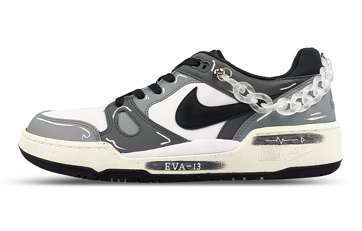Кроссовки Nike Full Force Skateboarding Shoes Men Low-top Grey/white, серый
Кроссовки Nike Full Force Skateboarding Shoes Men Low-top Grey/white, серый