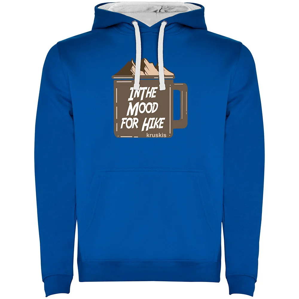 Худи Kruskis Mood For Hike, синий 
Худи Kruskis Mood For Hike, синий