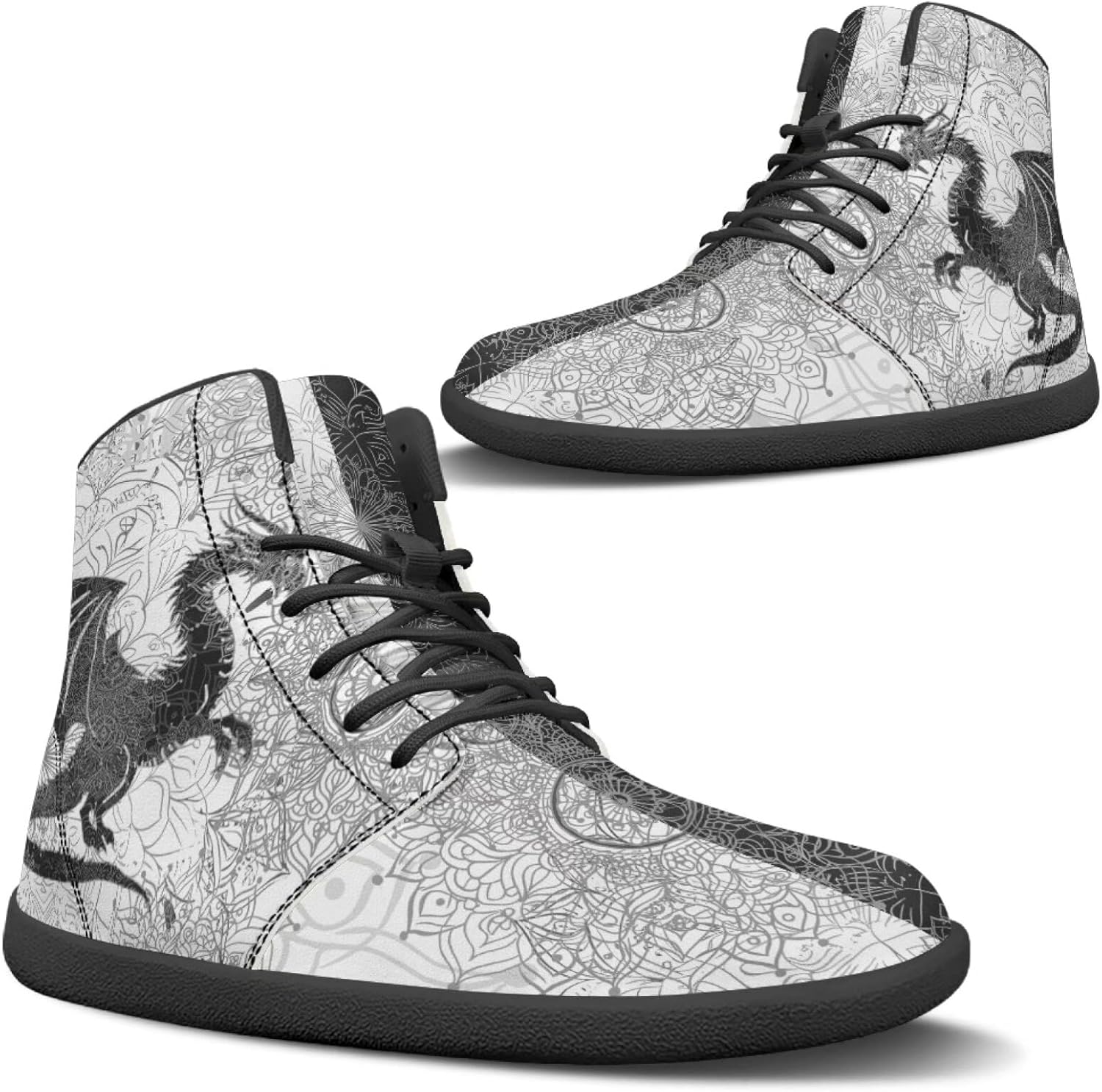 Кроссовки Binienty Barefoot Minimalist для мужчин и женщин с широким носком, кросс-тренер, без подъема, на шнуровке, Chinese Dragon Cartoon
Кроссовки Binienty Barefoot Minimalist для мужчин и женщин с широким носком, кросс-тренер, без подъема, на шнуровке, Chinese Dragon Cartoon