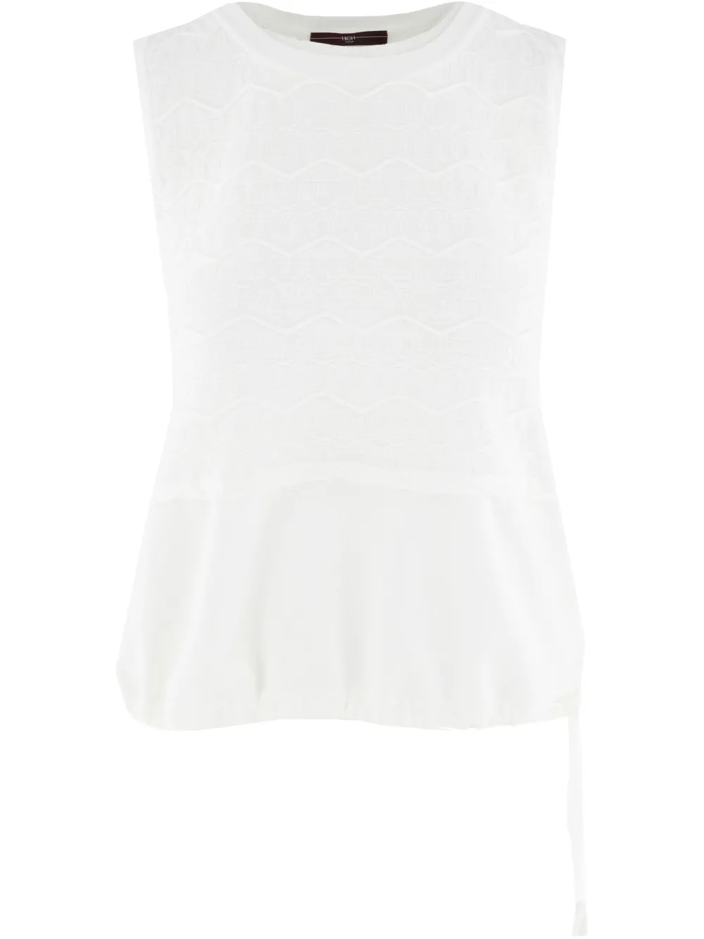 Фактурный топ High, белый
Фактурный топ High, белый