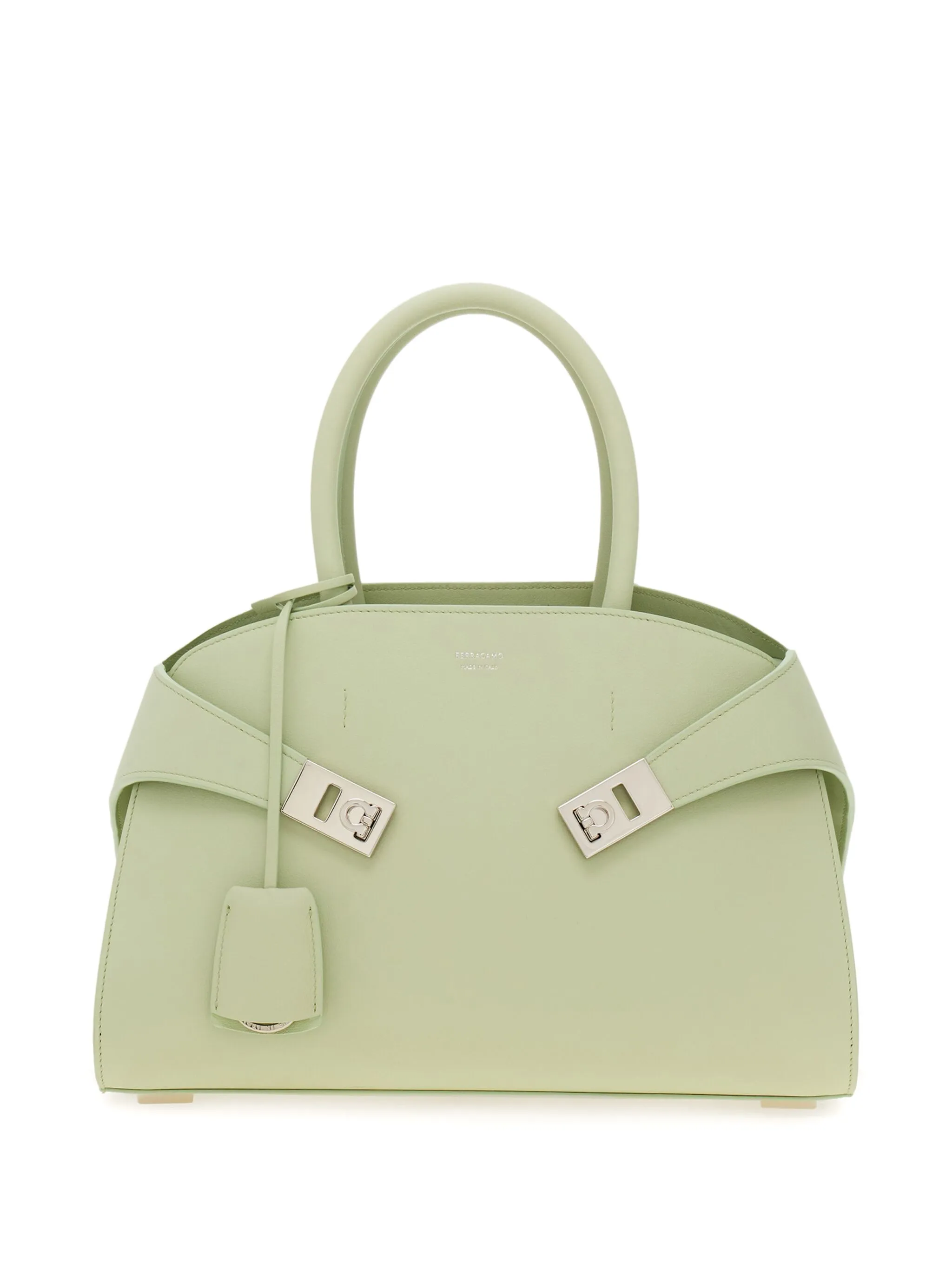 Сумка-тоут Hug размера мини Ferragamo, зеленый
Сумка-тоут Hug размера мини Ferragamo, зеленый