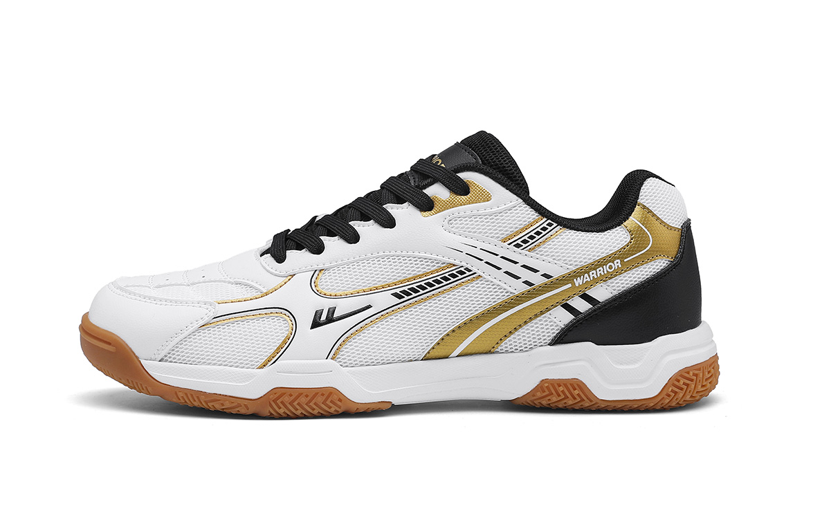 WARRIOR Амортизирующие, износостойкие низкие кроссовки для бадминтона, мужские, белые, черно-золотые
WARRIOR Амортизирующие, износостойкие низкие кроссовки для бадминтона, мужские, белые, черно-золотые