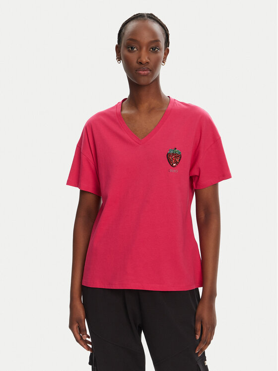 Футболка обычного кроя WA5366 JS904 Liu Jo, розовый
Футболка обычного кроя WA5366 JS904 Liu Jo, розовый