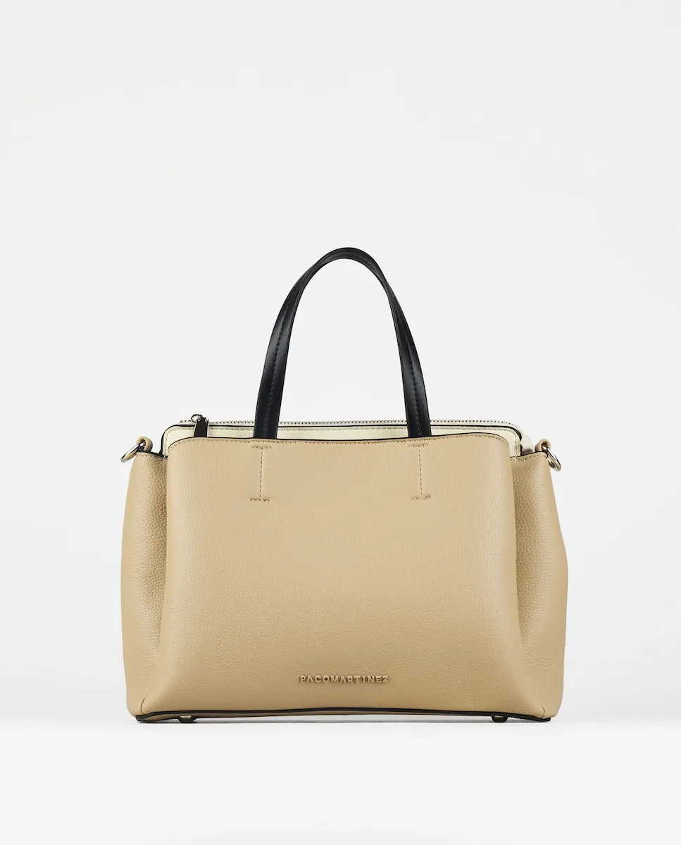 Женская сумка с кожей PACOMARTINEZ, бежевый
Женская сумка с кожей PACOMARTINEZ, бежевый
