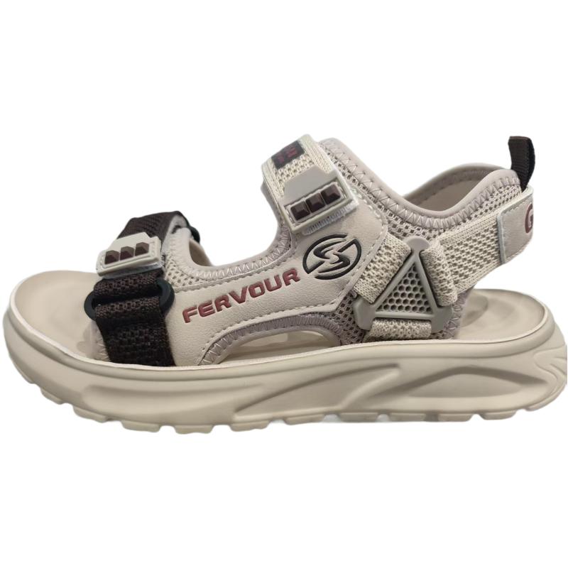 Противоскользящие и дышащие детские сандалии ABC KIDS, бежевый
Противоскользящие и дышащие детские сандалии ABC KIDS, бежевый