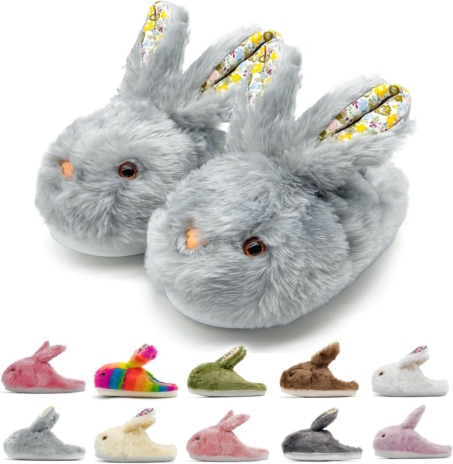 Домашние тапочки в виде зайчиков для женщин и мужчин Vinnercoco, светло-серый
Домашние тапочки в виде зайчиков для женщин и мужчин Vinnercoco, светло-серый