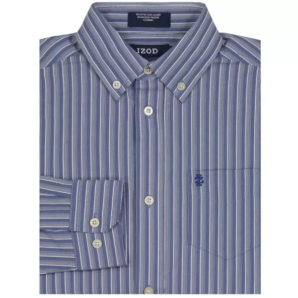 Мальчиковая рубашка с длинным рукавом и принтом на пуговицах, 8-20 лет Izod, цвет blue stripes
Мальчиковая рубашка с длинным рукавом и принтом на пуговицах, 8-20 лет Izod, цвет blue stripes