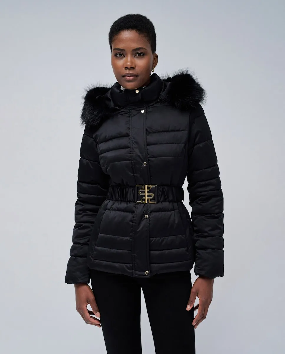 Женская пуховая куртка Jackie с капюшоном и поясом Salsa Jeans, черный
Женская пуховая куртка Jackie с капюшоном и поясом Salsa Jeans, черный