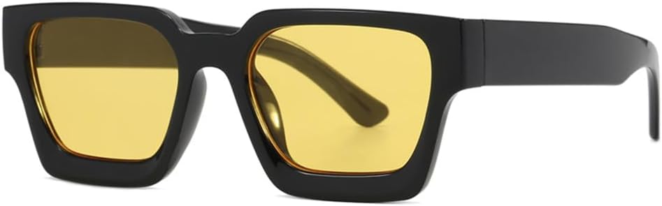 Винтажные солнцезащитные очки для женщин, большие солнцезащитные очки для мужчин, ретро-очки зеленого цвета, солнцезащитные очки-маска с защитой от УФ-излучения UV400 KTUCN, Black Yellow
Винтажные солнцезащитные очки для женщин, большие солнцезащитные очки для мужчин, ретро-очки зеленого цвета, солнцезащитные очки-маска с защитой от УФ-излучения UV400 KTUCN, Black Yellow