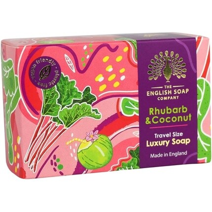 The English Soap Company Роскошное мыло Travel Size с ревенем и кокосом, 100 г
The English Soap Company Роскошное мыло Travel Size с ревенем и кокосом, 100 г