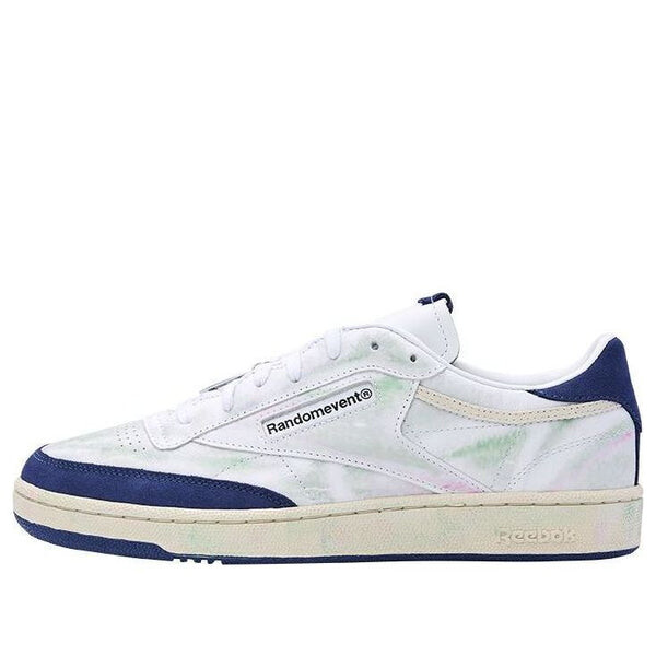 Кроссовки x randomevent club c 85 vintage 'white navy' Reebok, белый 
Кроссовки x randomevent club c 85 vintage 'white navy' Reebok, белый