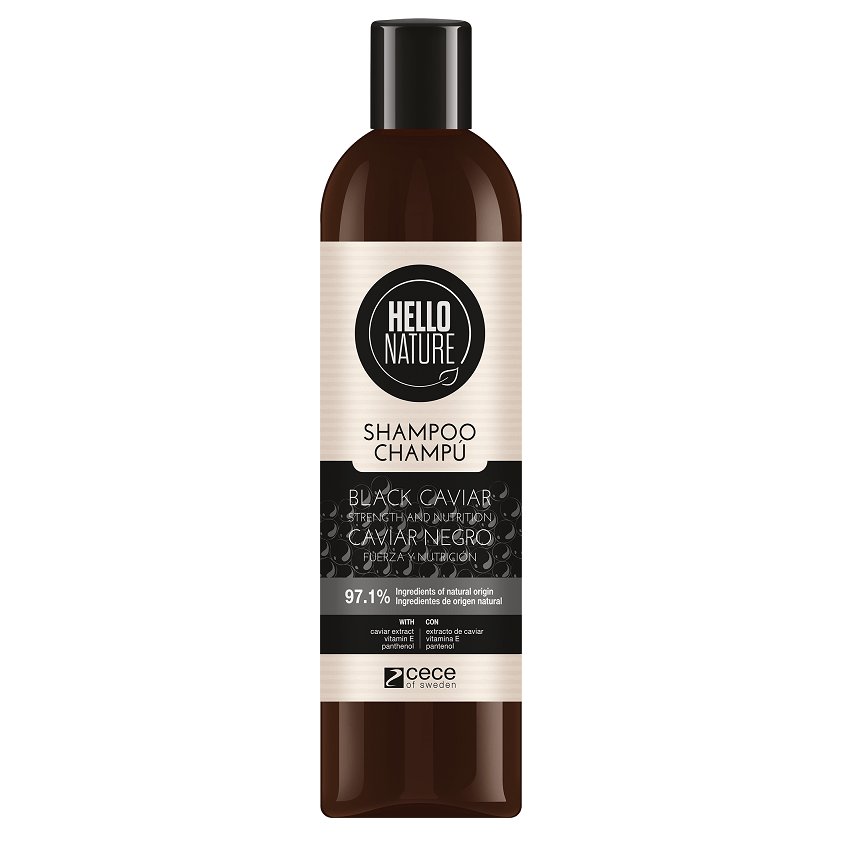 Шампунь Hello Nature с черной икрой CeCe of Sweden
Шампунь Hello Nature с черной икрой CeCe of Sweden