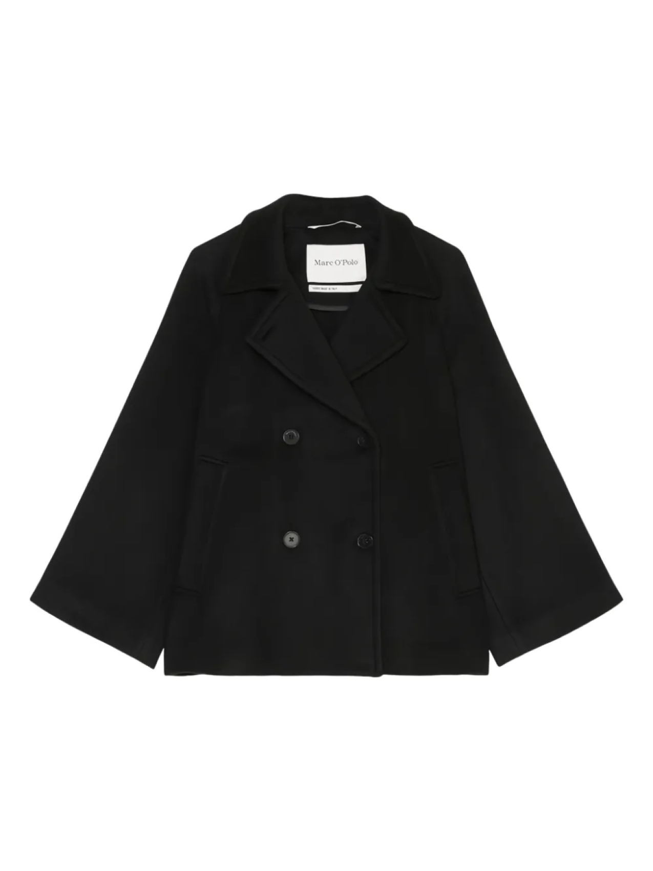 Marc O'Polo двубортное пальто, черный 
Marc O'Polo двубортное пальто, черный