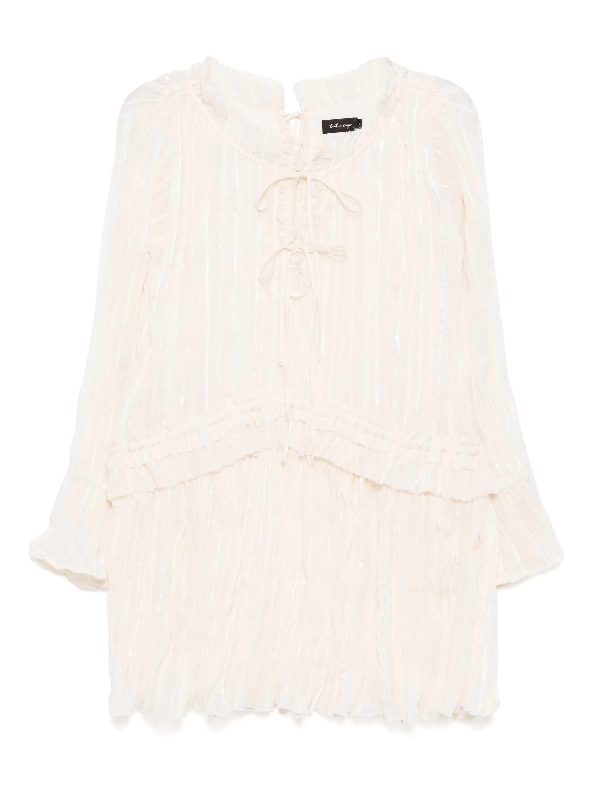 Платье миди с оборками Tout A Coup, нейтральный
Платье миди с оборками Tout A Coup, нейтральный