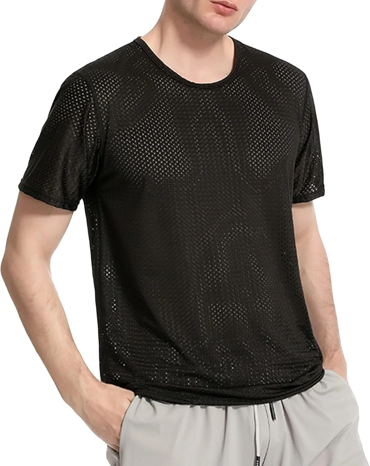 Мужская футболка Ice Silk с круглым вырезом и коротким рукавом Maiyifu-GJ
Мужская футболка Ice Silk с круглым вырезом и коротким рукавом Maiyifu-GJ