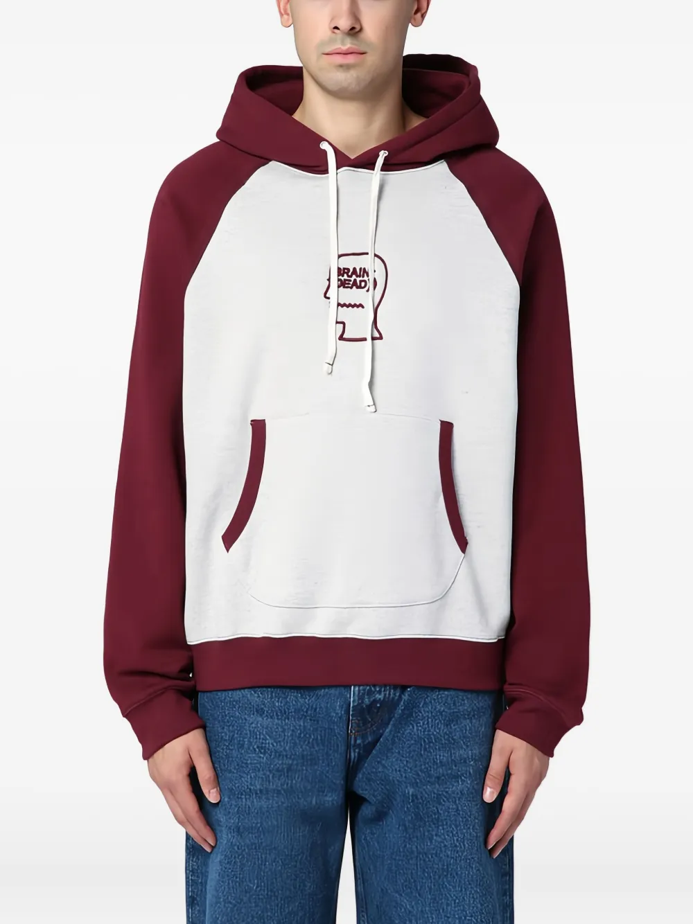 Худи с рукавами реглан и вышивкой Brain Dead, серый
Худи с рукавами реглан и вышивкой Brain Dead, серый