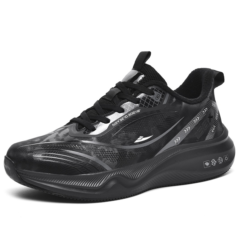 Kuding Антискользящие и износостойкие утепленные низкие беговые кроссовки мужские - черные, утепленные флисовой подкладкой, цвет Black, Fleece-Lined Insulated Shoes
Kuding Антискользящие и износостойкие утепленные низкие беговые кроссовки мужские - черные, утепленные флисовой подкладкой, цвет Black, Fleece-Lined Insulated Shoes