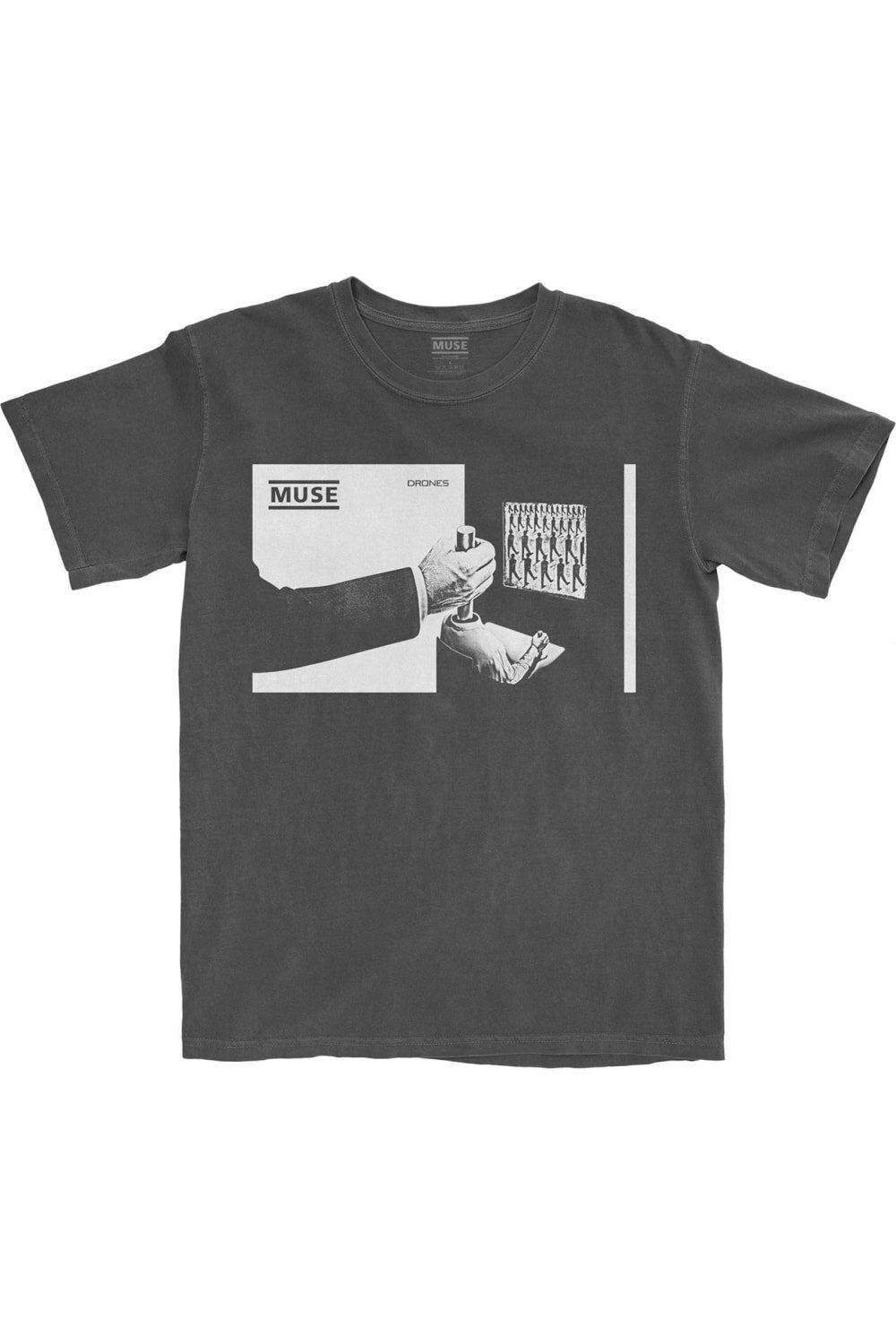 Меняющаяся хлопковая футболка Muse, серый
Меняющаяся хлопковая футболка Muse, серый