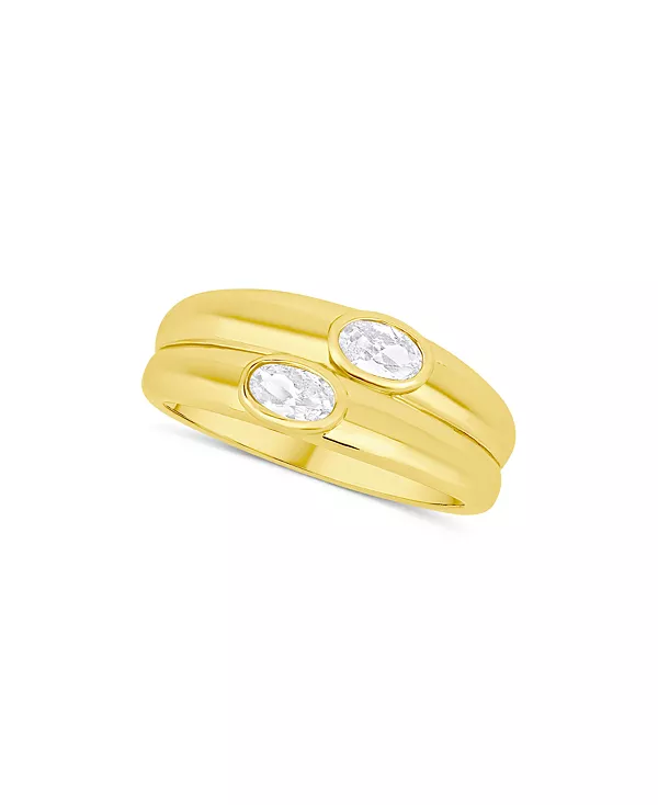 Кольцо с двумя камнями из кубического циркония And Now This, gold
Кольцо с двумя камнями из кубического циркония And Now This, gold