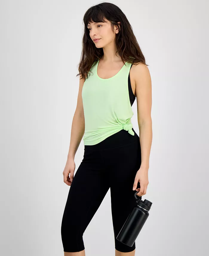 Женский топ с круглым вырезом и длинным спортивным силуэтом на спине ID Ideology, зеленый
Женский топ с круглым вырезом и длинным спортивным силуэтом на спине ID Ideology, зеленый