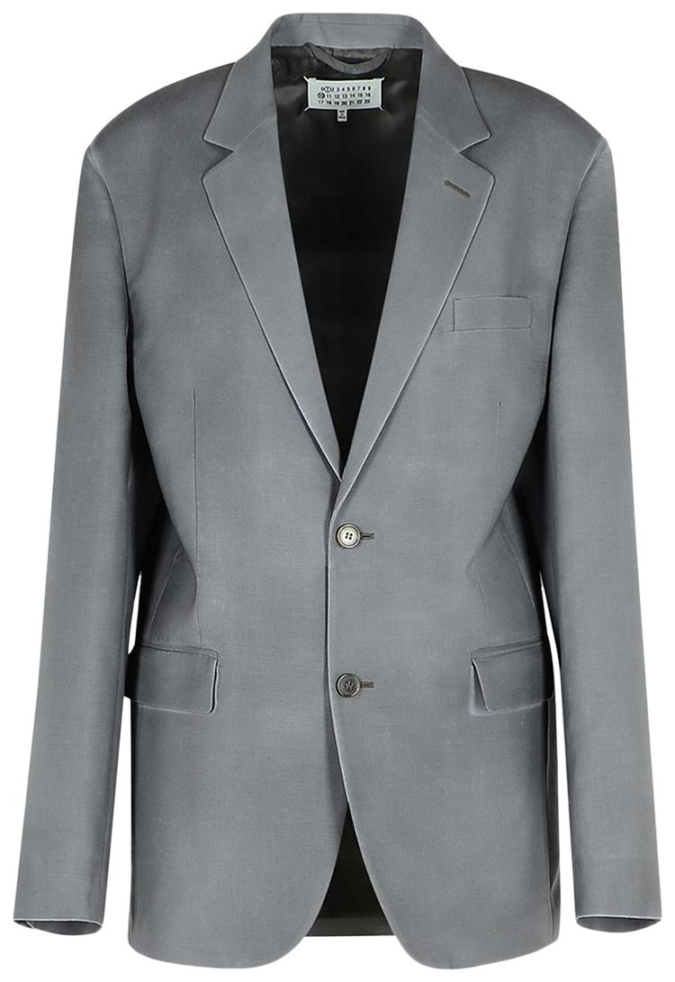Однобортный блейзер Maison Margiela, серый
Однобортный блейзер Maison Margiela, серый