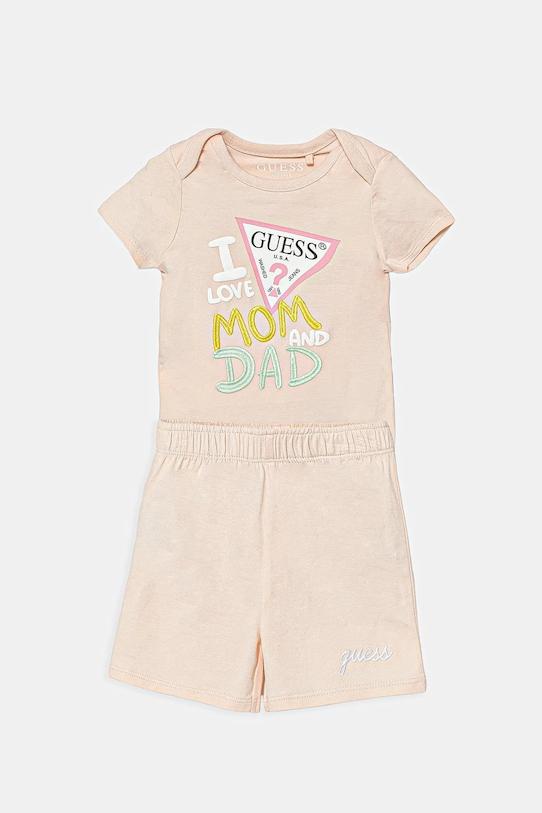 Комплект для новорожденного Guess, розовый
Комплект для новорожденного Guess, розовый