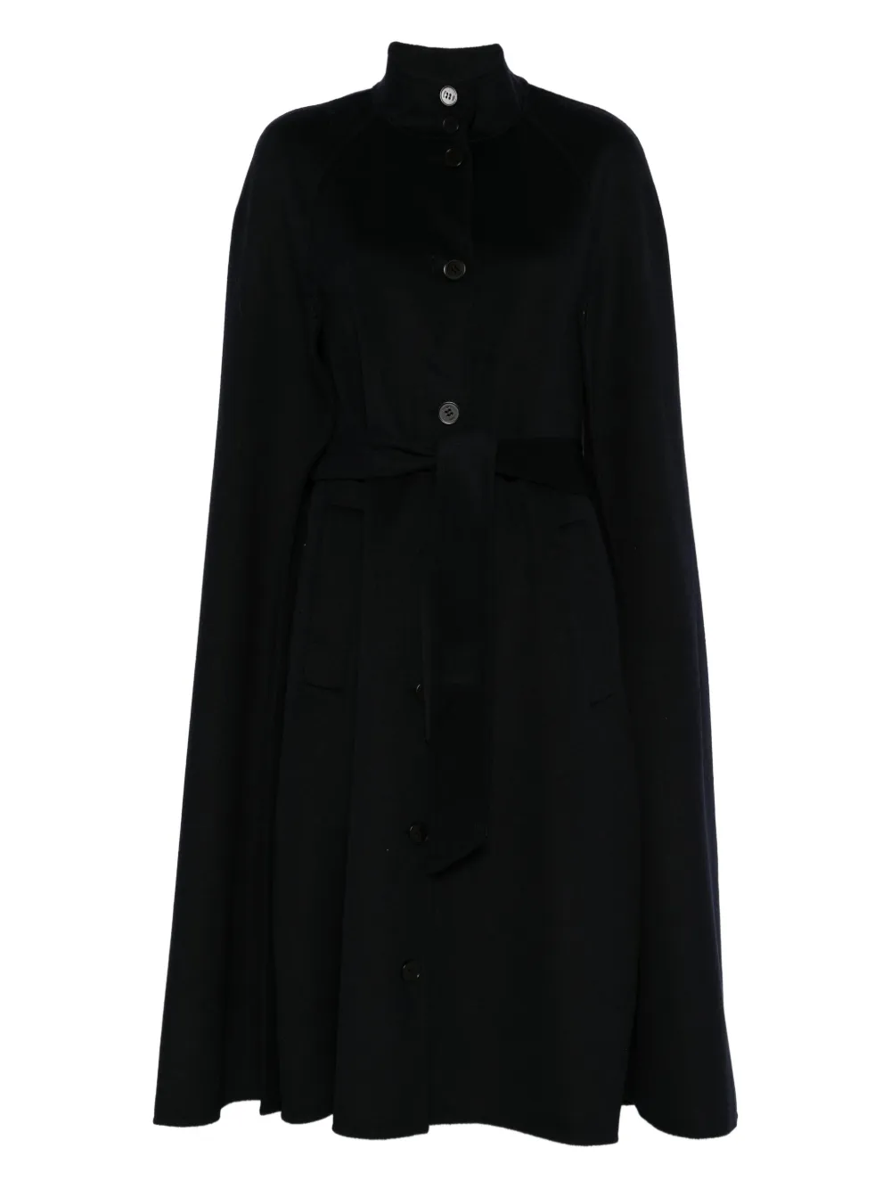 Пальто-кейп из смесовой шерсти Maje, синий
Пальто-кейп из смесовой шерсти Maje, синий