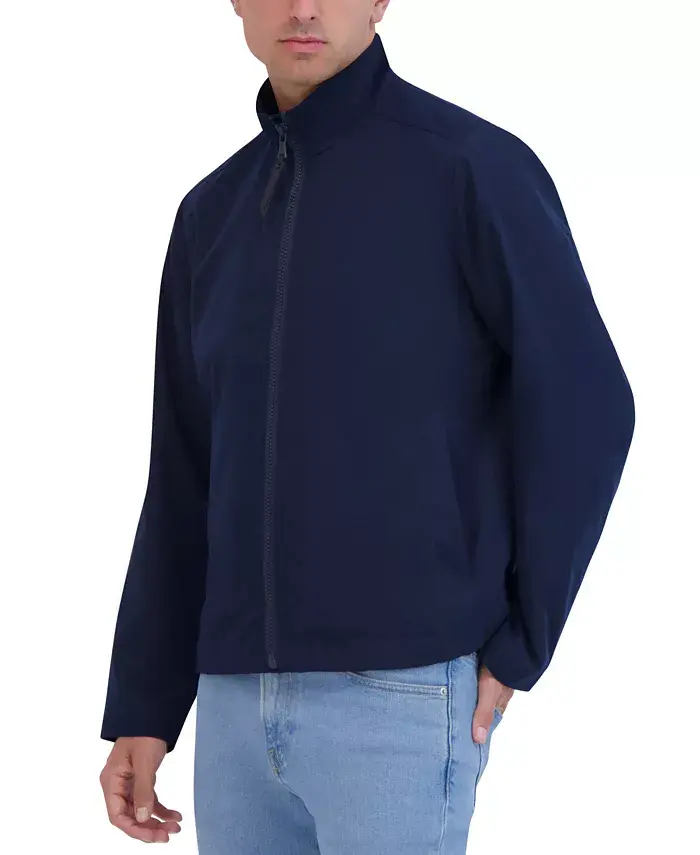 Мужская облегченная куртка с воротником-стойкой из пич-трикотажа Robert Graham, синий
Мужская облегченная куртка с воротником-стойкой из пич-трикотажа Robert Graham, синий